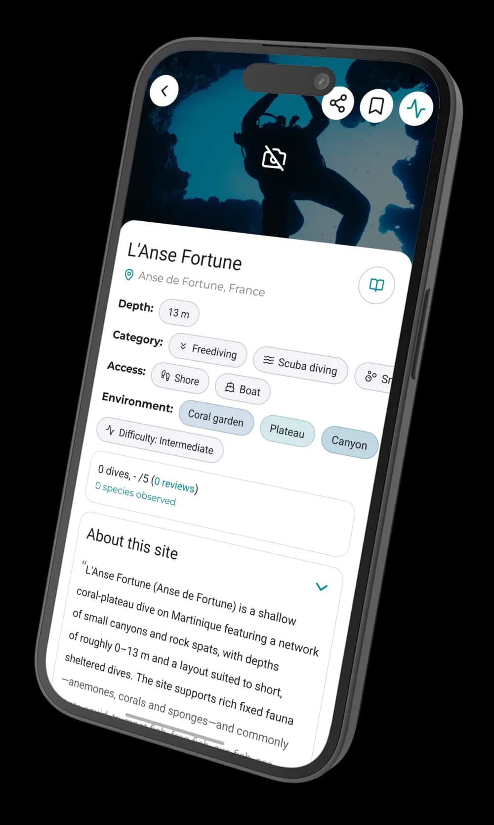 Scubbl app mockup